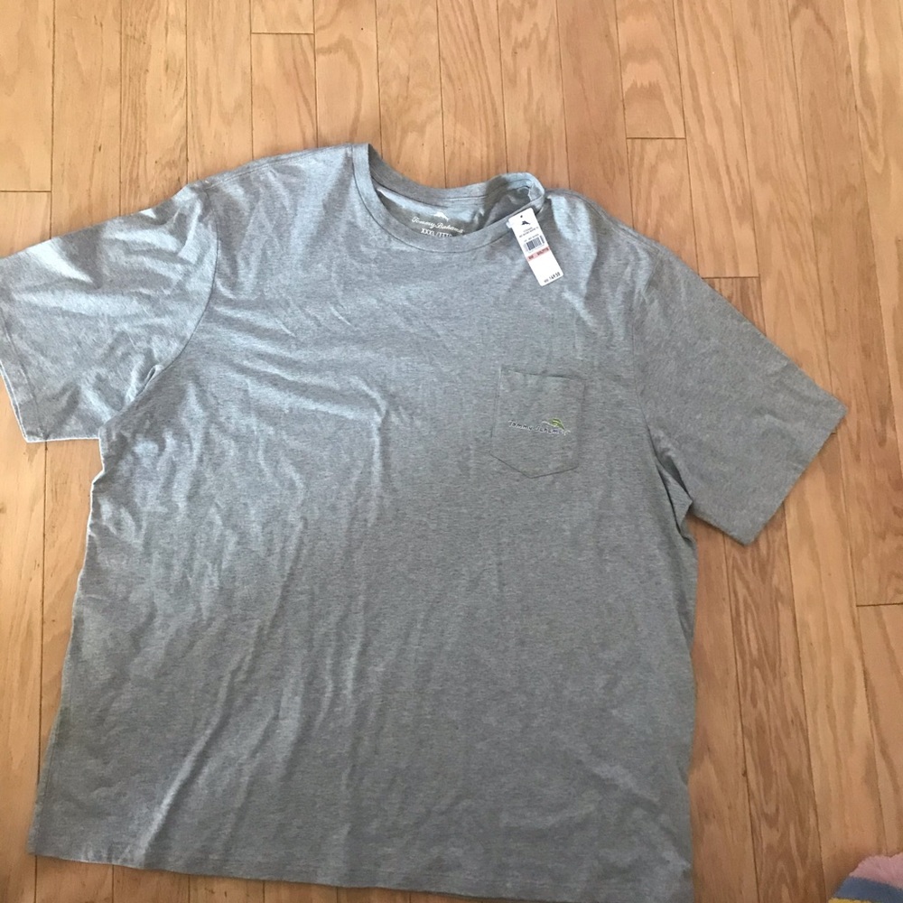 Tommy Bahama Gray Short Sleeve Tee